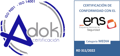 Certificación ISO y ENS de ACOMSIS
